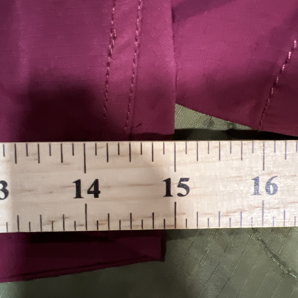 Carhartt Women's Force Ripstop Work Shorts 2XL Burgundy BS5266‑W Relaxed Fit NWT - Picture 15 of 16
